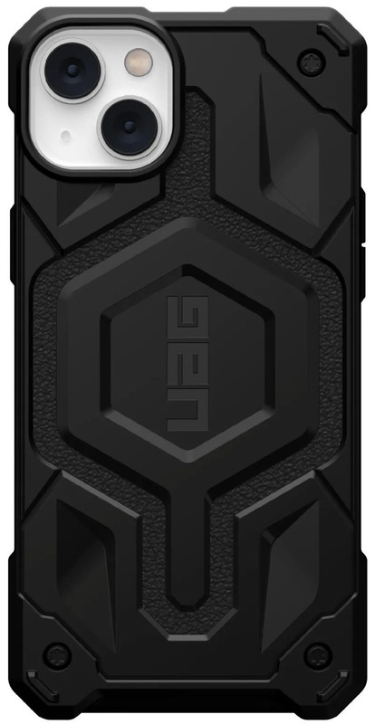 Чохол для iPhone 14 Plus UAG Monarch Pro Magsafe Kevlar (Black) - фото - №0