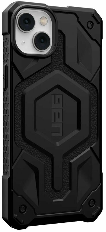 Чохол для iPhone 14 Plus UAG Monarch Pro Magsafe Kevlar (Black) - фото - №1