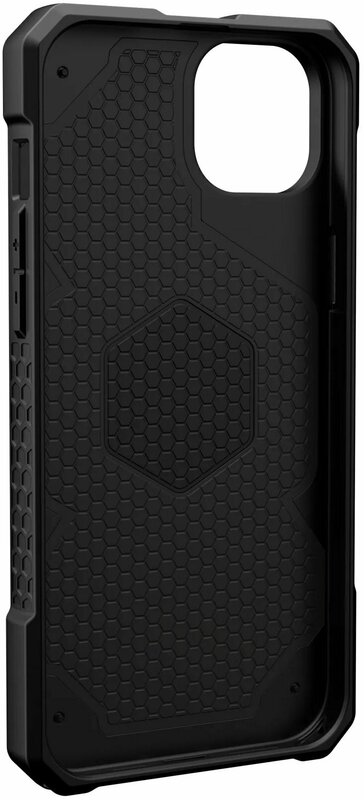 Чохол для iPhone 14 Plus UAG Monarch Pro Magsafe Kevlar (Black) - фото - №4