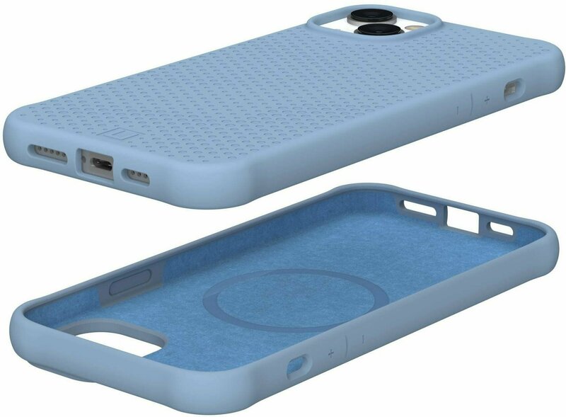 Чохол для iPhone 14 Plus UAG Dot Magsafe (Cerulean) - фото - №4