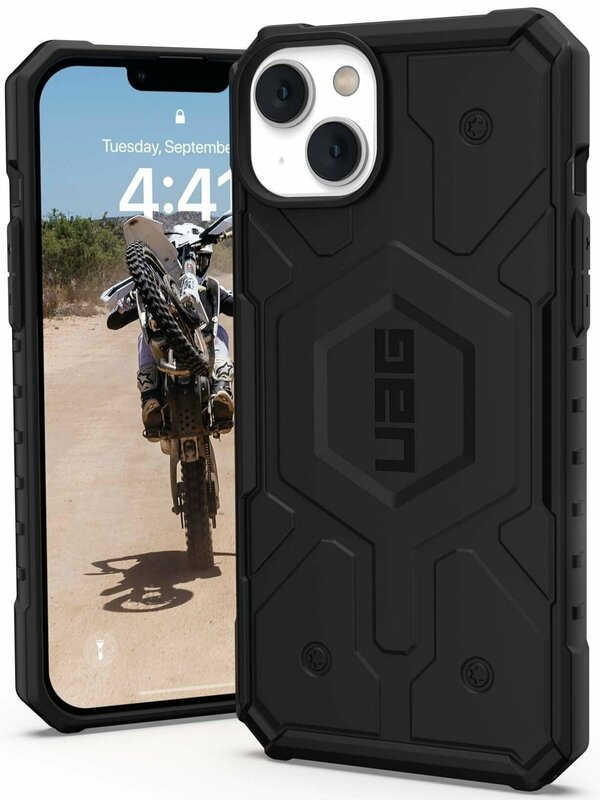 Чохол для iPhone 14 Plus UAG Pathfinder Magsafe (Black) - фото - №6