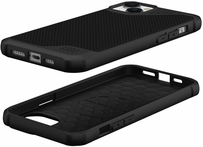 Чохол для iPhone 14 Plus Metropolis LT Magsafe (Kevlar Black) - фото - №4