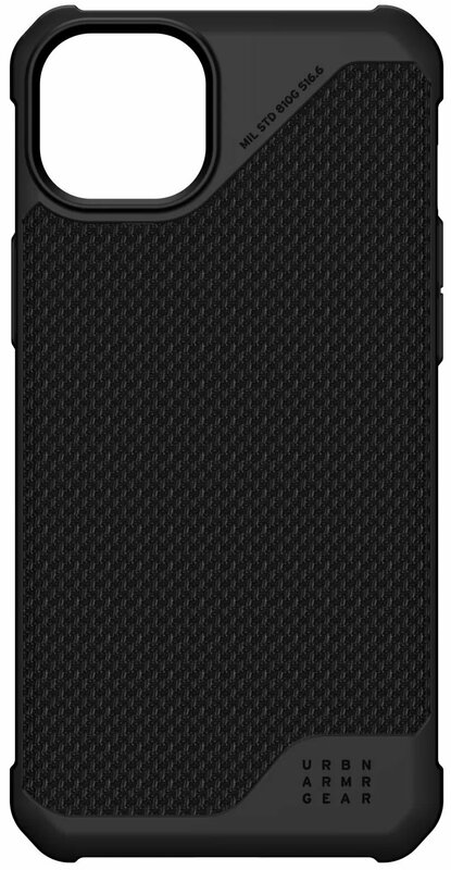Чохол для iPhone 14 Plus Metropolis LT Magsafe (Kevlar Black) - фото - №2