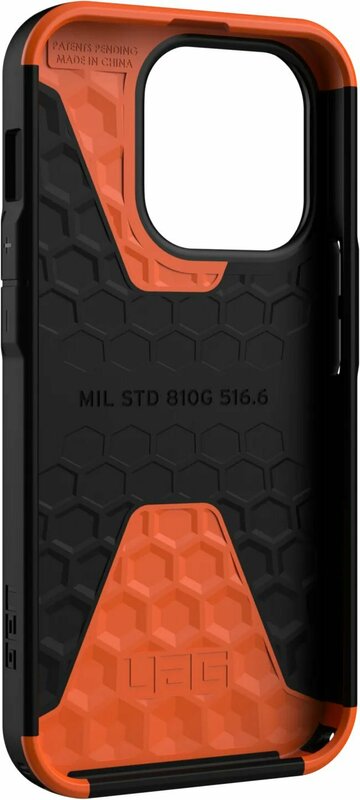 Чохол для iPhone 14 Pro UAG Civilian (Black) - фото - №4