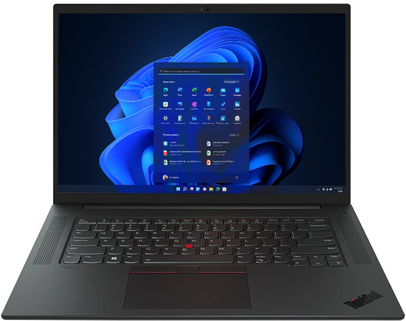 Ноутбук Lenovo ThinkPad P1 Gen 5 Black (21DC000MRA) фото