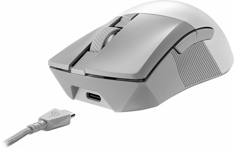 Миша ігрова ASUS ROG Gladius III WL Aimpoint (White) 90MP02Y0-BMUA10 - фото - №4
