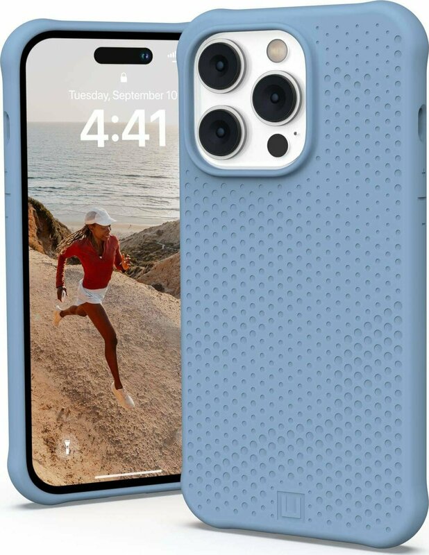 Чохол для iPhone 14 Pro UAG Dot Magsafe (Cerulean) - фото - №6