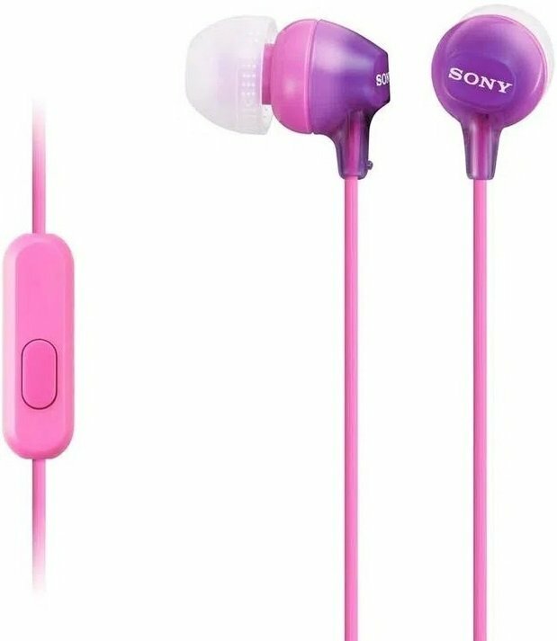 Наушники Sony MDR-EX15LP In-ear (Violet) MDREX15LPV.AE фото