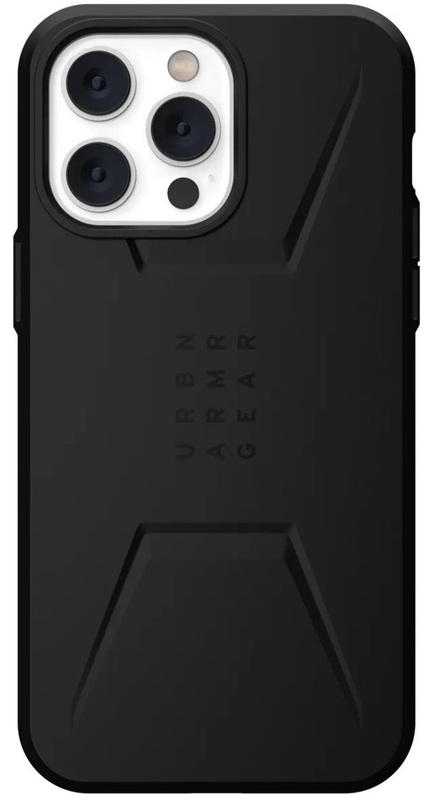 Чохол для iPhone 14 Pro Max UAG Civilian Magsafe (Black) - фото - №0