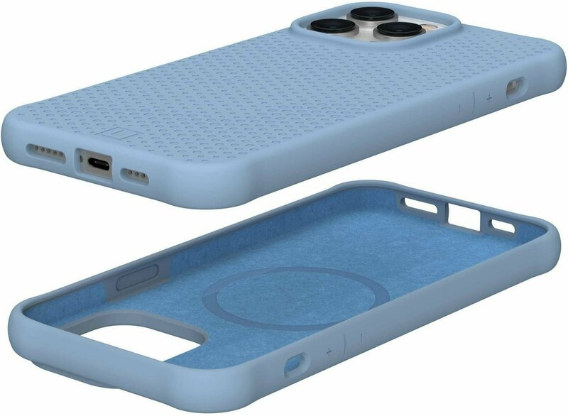 Чохол для iPhone 14 Pro Max UAG Dot Magsafe (Cerulean) - фото - №4
