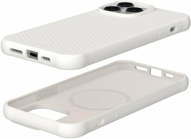 Чохол для iPhone 14 Pro Max UAG Dot Magsafe (Marshmallow) - фото - №4