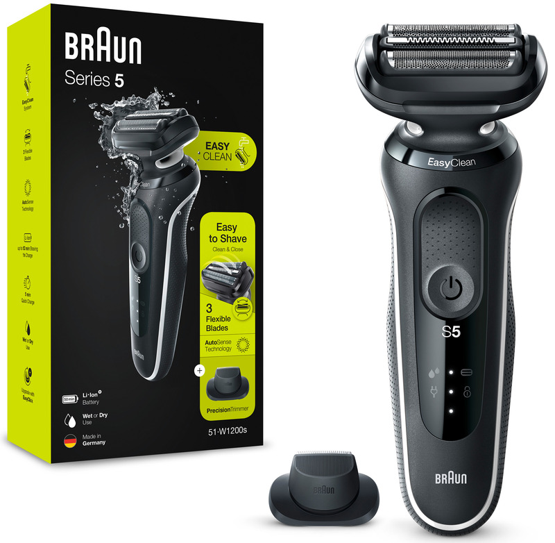 Электробритва BRAUN Series 5 51-W1200s (Black/White) фото