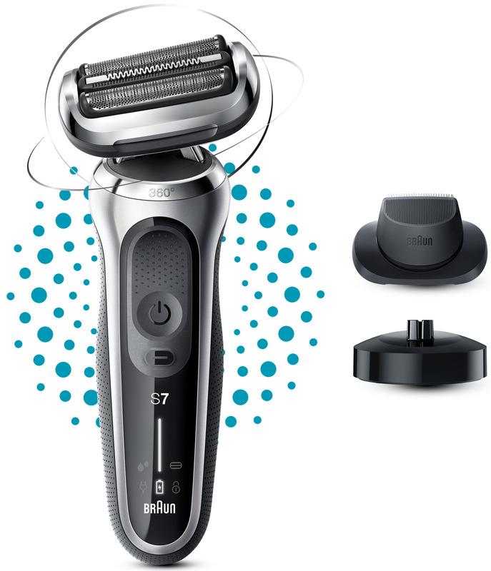 Електробритва BRAUN Series 7 71-S4200cs (Silver/Black) - фото - №1