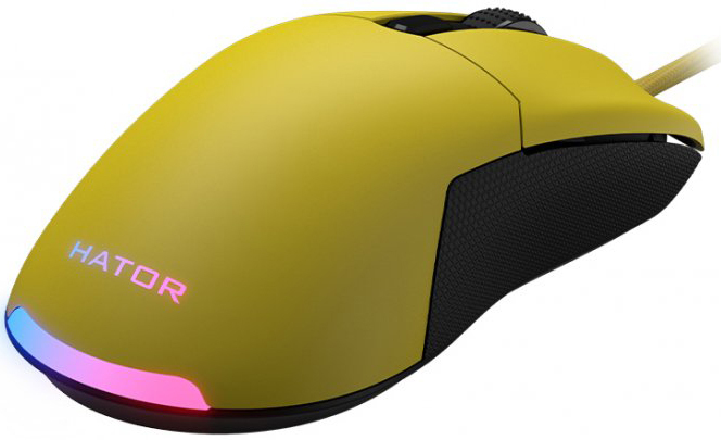 Ігрова миша HATOR Pulsar Essential (HTM-308) Yellow фото