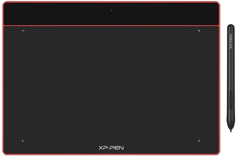 Графічний планшет XP-PEN Deco Fun L R (Red) фото