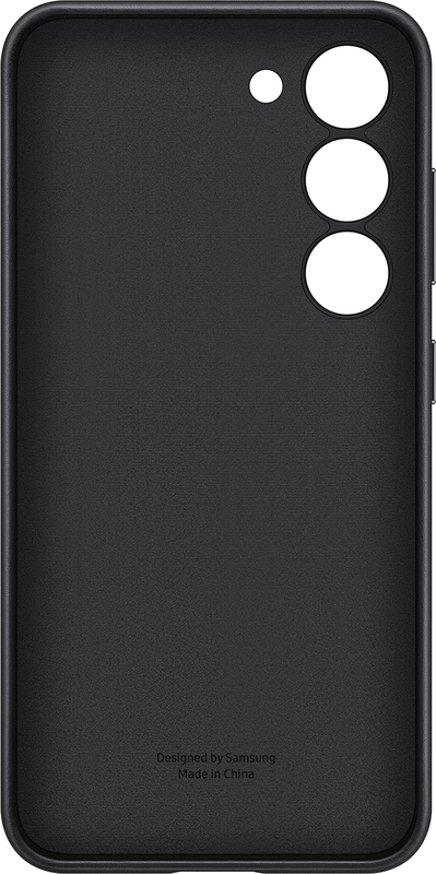 Чохол для Samsung S23 Leather Case (Black) фото