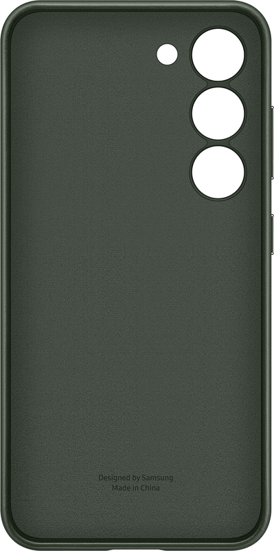 Чохол для Samsung S23 Leather Case (Green) фото