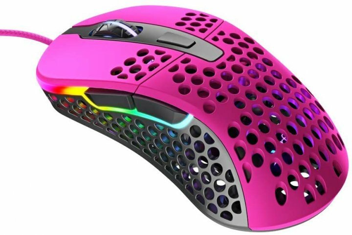 Ігрова комп'ютерна миша XTRFY M4 RGB (Pink) XG-M4-RGB-PINK фото