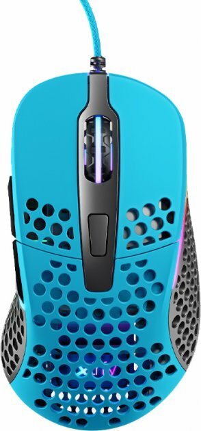 Ігрова комп'ютерна миша XTRFY M4 RGB (Miami Blue) XG-M4-RGB-BLUE фото