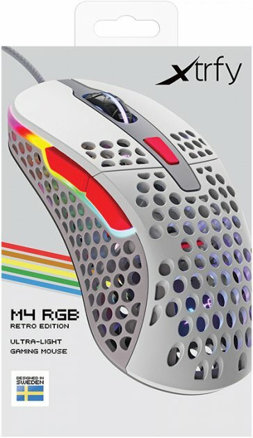 Ігрова комп'ютерна миша XTRFY M4 RGB (Retro) XG-M4-RGB-RETRO фото