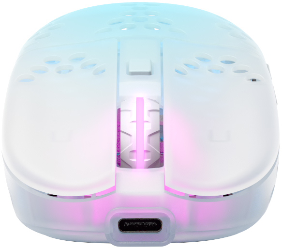 Ігрова комп'ютерна миша Xtrfy MZ1 RGB WL (White) MZ1W-RGB-WHITE - фото - №3