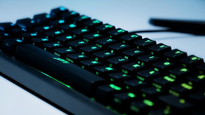Ігрова клавіатура XTRFY K5 USB (Black) K5-RGB-CPT-BLACK-R-UKR фото