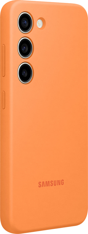Чохол для Samsung s23 Silicone Case (Orange) фото