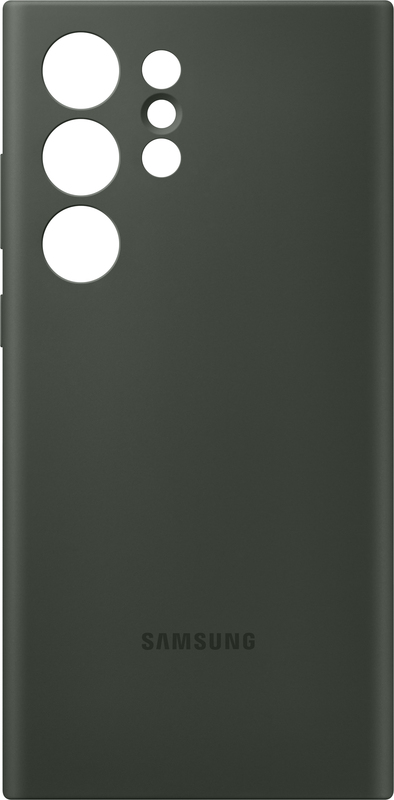 Чохол для Samsung s23 Ultra Silicone Case (Green) фото