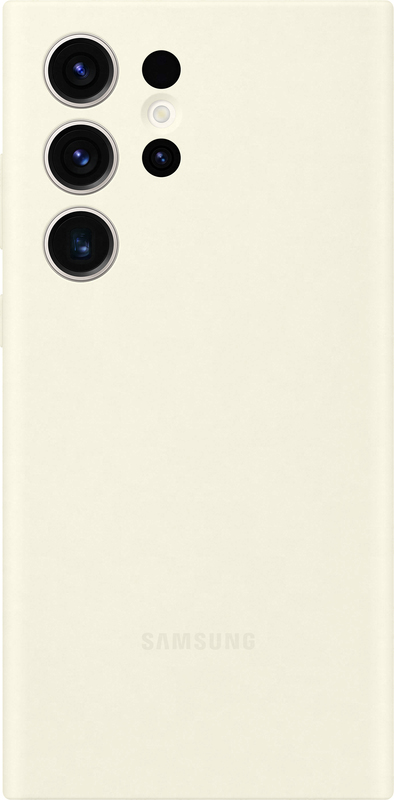 Чохол для Samsung s23 Ultra Silicone Case (Cream) фото