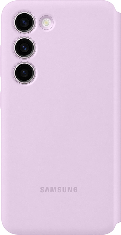 Чехол для Samsung s23 Smart View Wallet Case (Lilac) фото