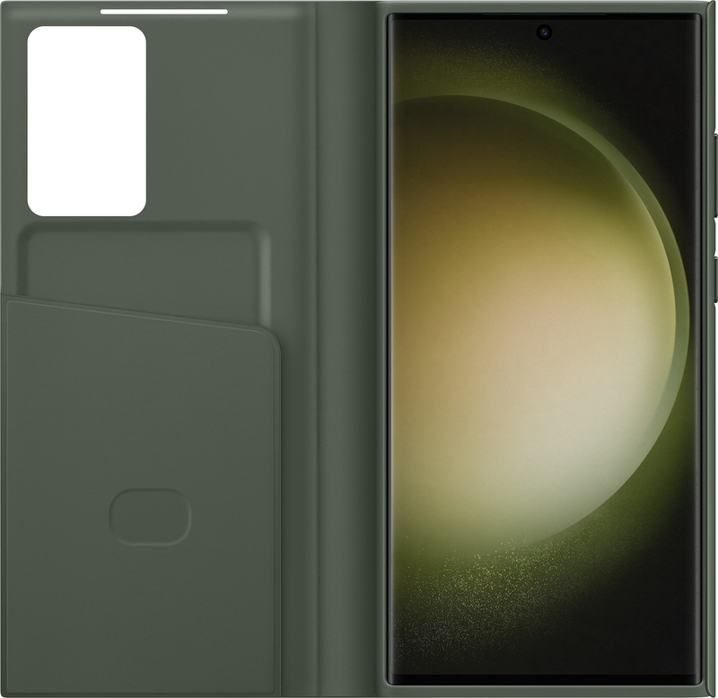 Чохол для Samsung s23 Ultra Smart View Wallet Case (Khaki) фото