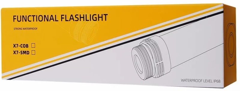 LED ліхтар JS-X7-COB 5200 mAh фото