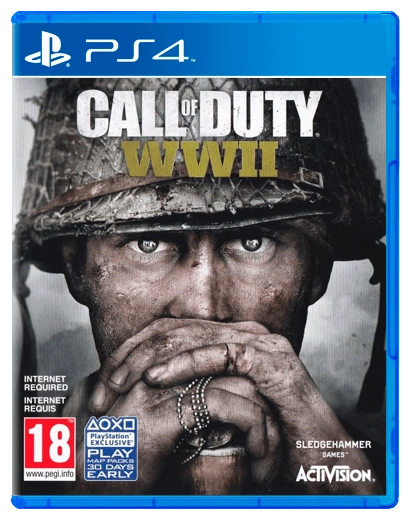 Диск Call of Duty WWII (Blu-ray) для PS4 (7215667) фото