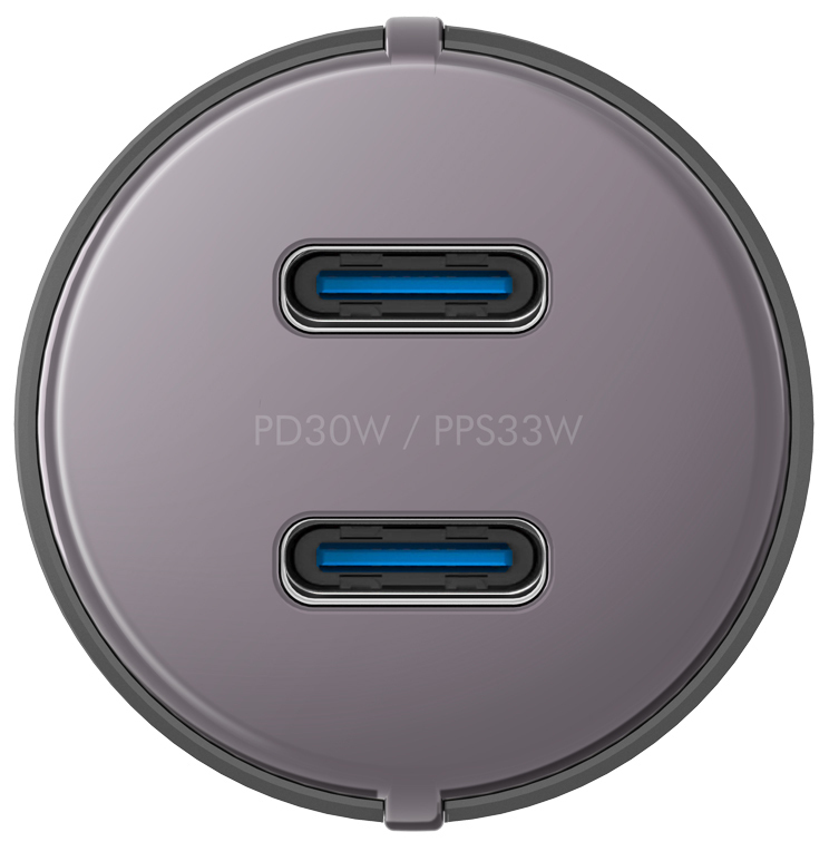 Ун. АЗП Energea Alu Drive D60 2 USB-C PD/PPS 66W (Black) фото