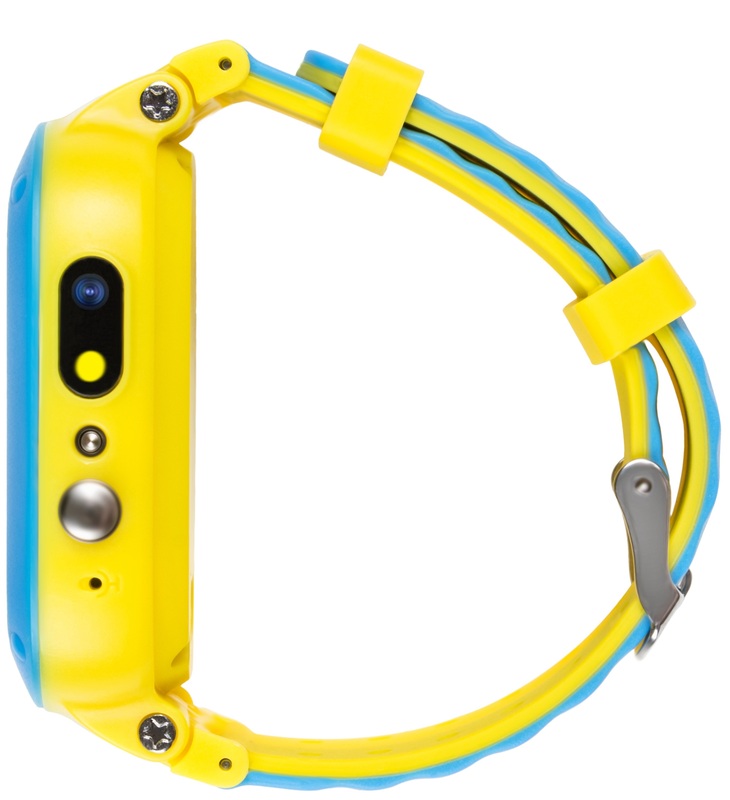 Дитячий смарт-годинник AmiGo GO004 GLORY Camera+LED (Blue-Yellow) фото
