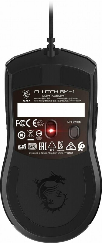 Ігрова комп'ютерна миша MSI Clutch GM41 LIGHTWEIGHT V2 фото