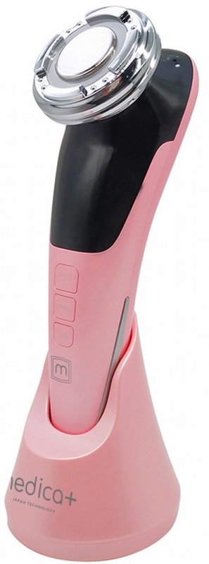 Мікрострумовий RF ліфтинг масажер для обличчя MEDICA+ Skin Lifting 7.0 (EMS+LED) (Pink) фото