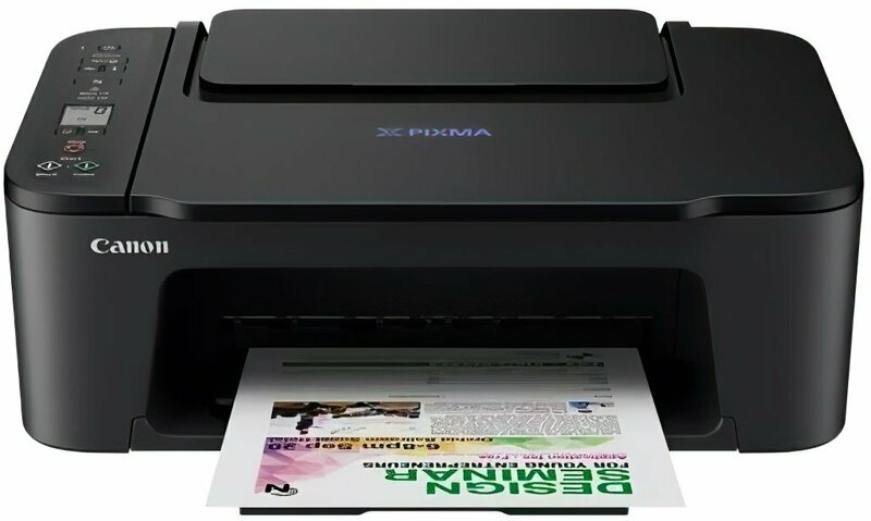 БФП струменевий А4 Canon PIXMA Ink E3440 з Wi-Fi (4464C009) - фото - №3