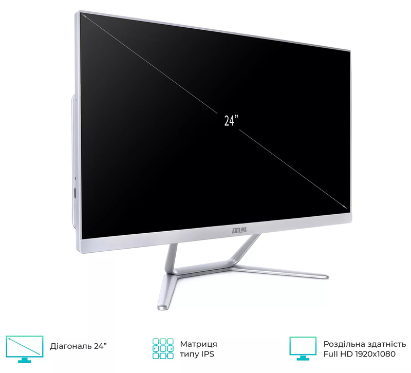 Моноблок ARTLINE Home G40 (G40v19Winw) White - фото - №1