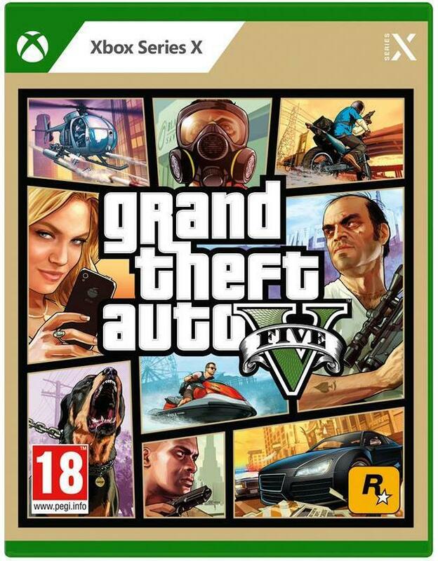 Диск Grand Theft Auto V (Blu-Ray диск) для Xbox X фото