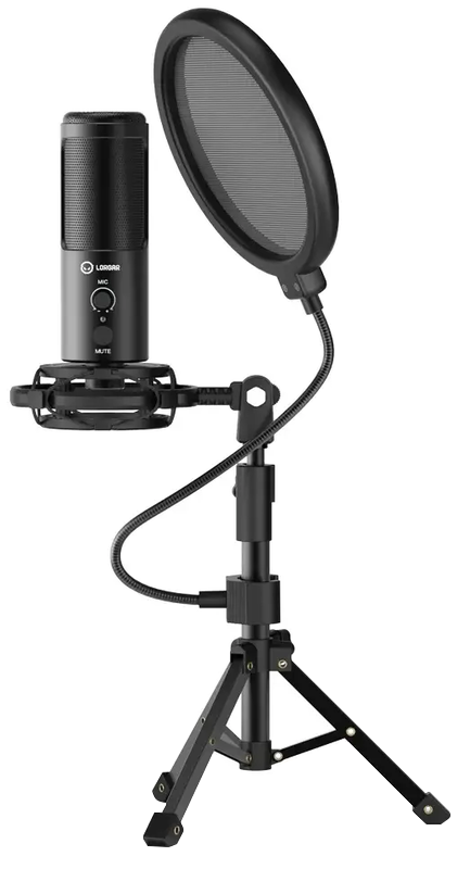 Мікрофон LORGAR Gaming Microphones LRG-CMT721 (Black) фото