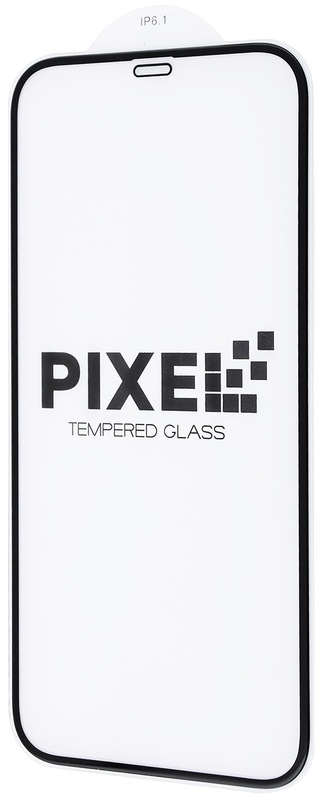 Защитное стекло Pixel iPhone 12/12 Pro Full Screen (Black) фото