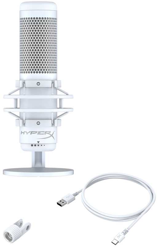 Микрофон HyperX QuadCast S (White) 519P0AA фото