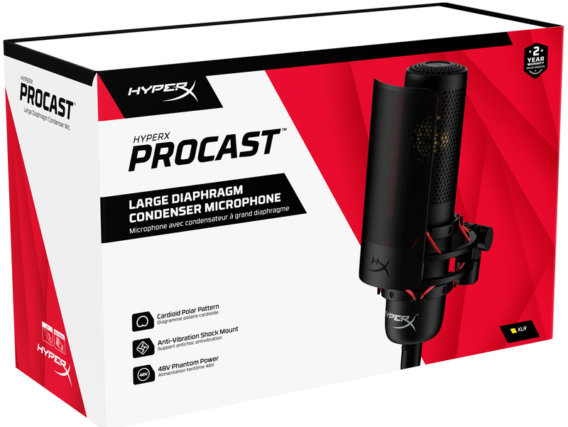 Мікрофон HyperX ProCast Microphone (Black) 699Z0AA фото