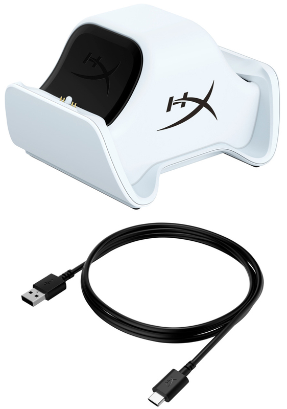 Зарядная станция HyperX ChargePlay Duo для PS5 (White) 51P68AA фото