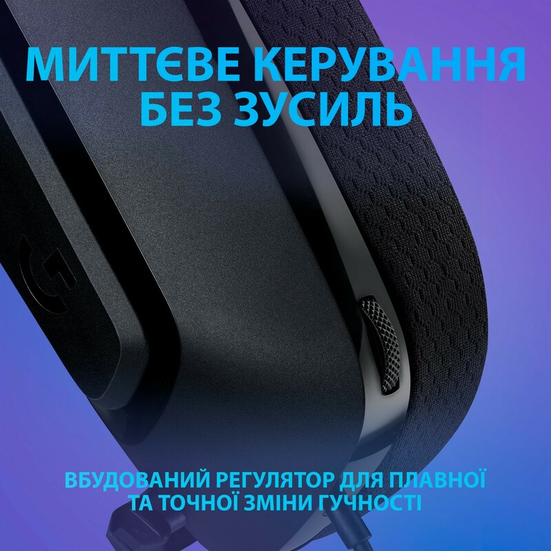 Ігрова гарнітура Logitech G335 Wired Gaming Headset (Black) 981-000978 фото