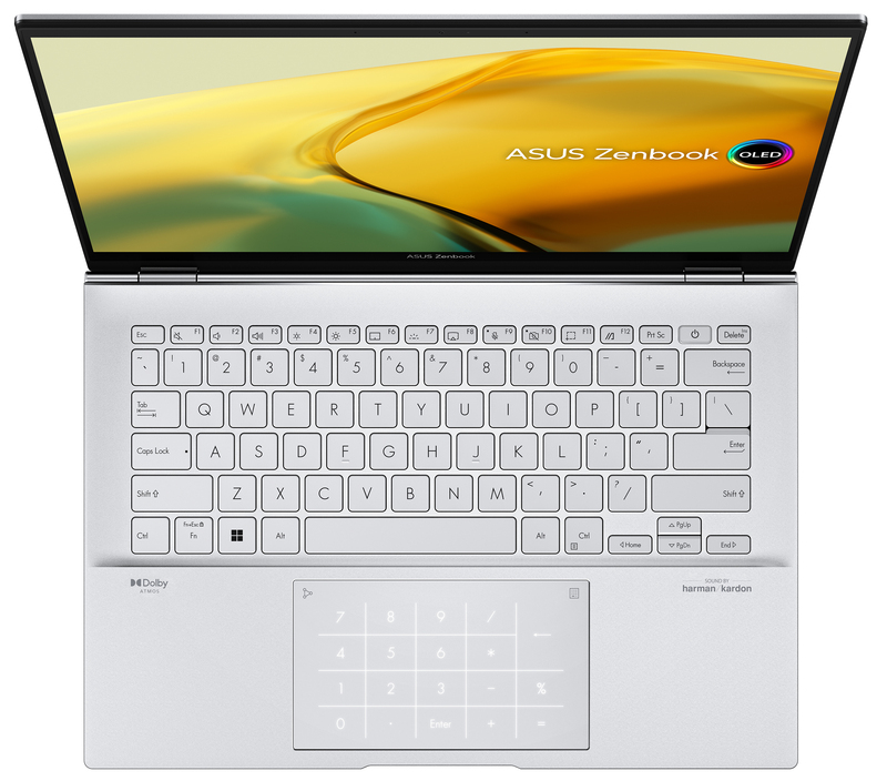 Ноутбук Asus Zenbook 14 OLED UX3402ZA-KM412W Aqua Celadon (90NB0WC2-M00VX0) фото