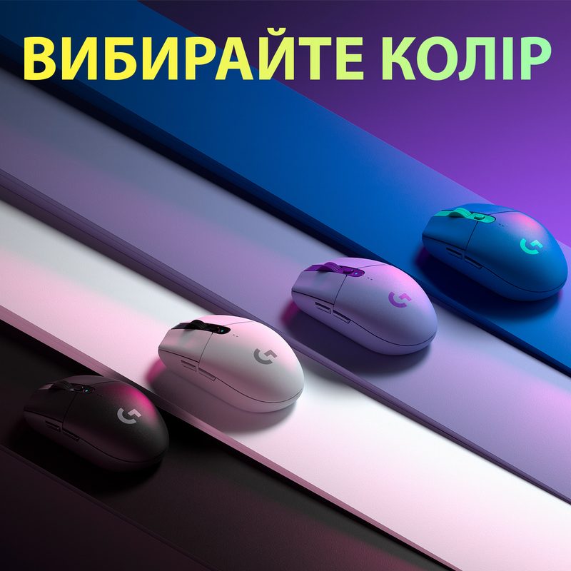 Миша ігрова Logitech G305 Lightspeed Wireless Gaming Mouse (Lilac) 910-006022 фото