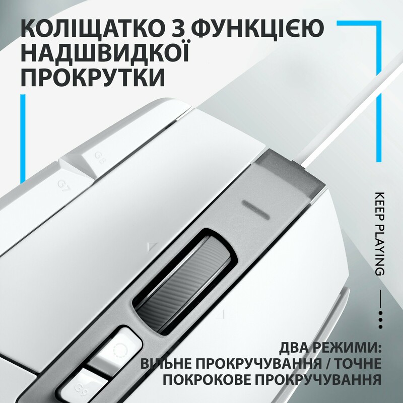 Миша ігрова Logitech G502 X (White) L910-006146 фото