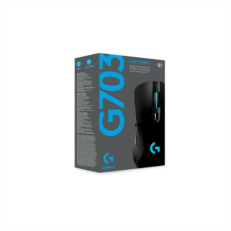 Ігрова миша Logitech G703 Wireless BT (Black) 910-005093 фото